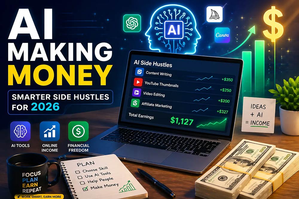 7 Realistic AI Side Hustles Poised to Thrive in 2026 (And How to Actually Make Money With Them)