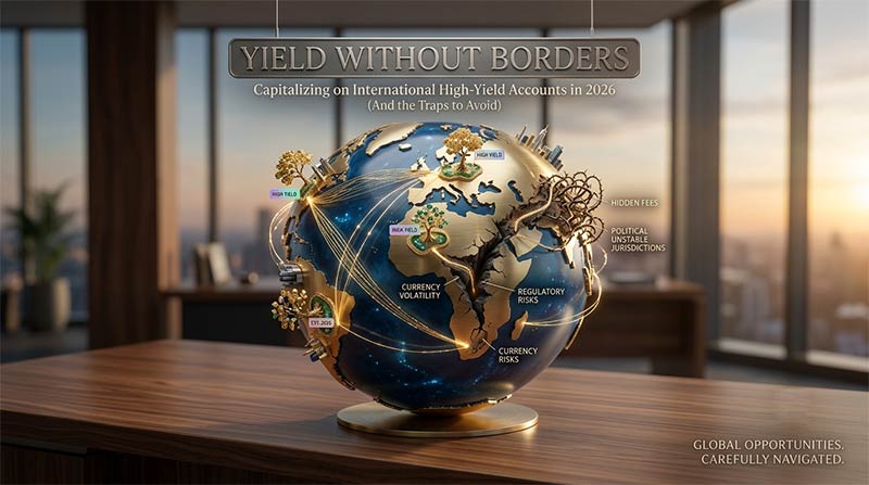 Yield Without Borders: Capitalizing on International High-Yield Accounts in 2026 (And the Traps to Avoid)