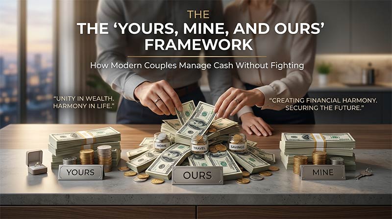 The “Yours, Mine, and Ours” Framework: How Modern Couples Manage Cash Without Fighting