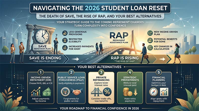 Navigating the 2026 Student Loan Reset: The Death of SAVE, the Rise of RAP, and Your Best Alternatives