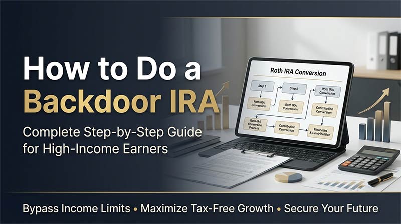 How to Do a Backdoor Roth IRA: Complete Step-by-Step Guide for High-Income Earners